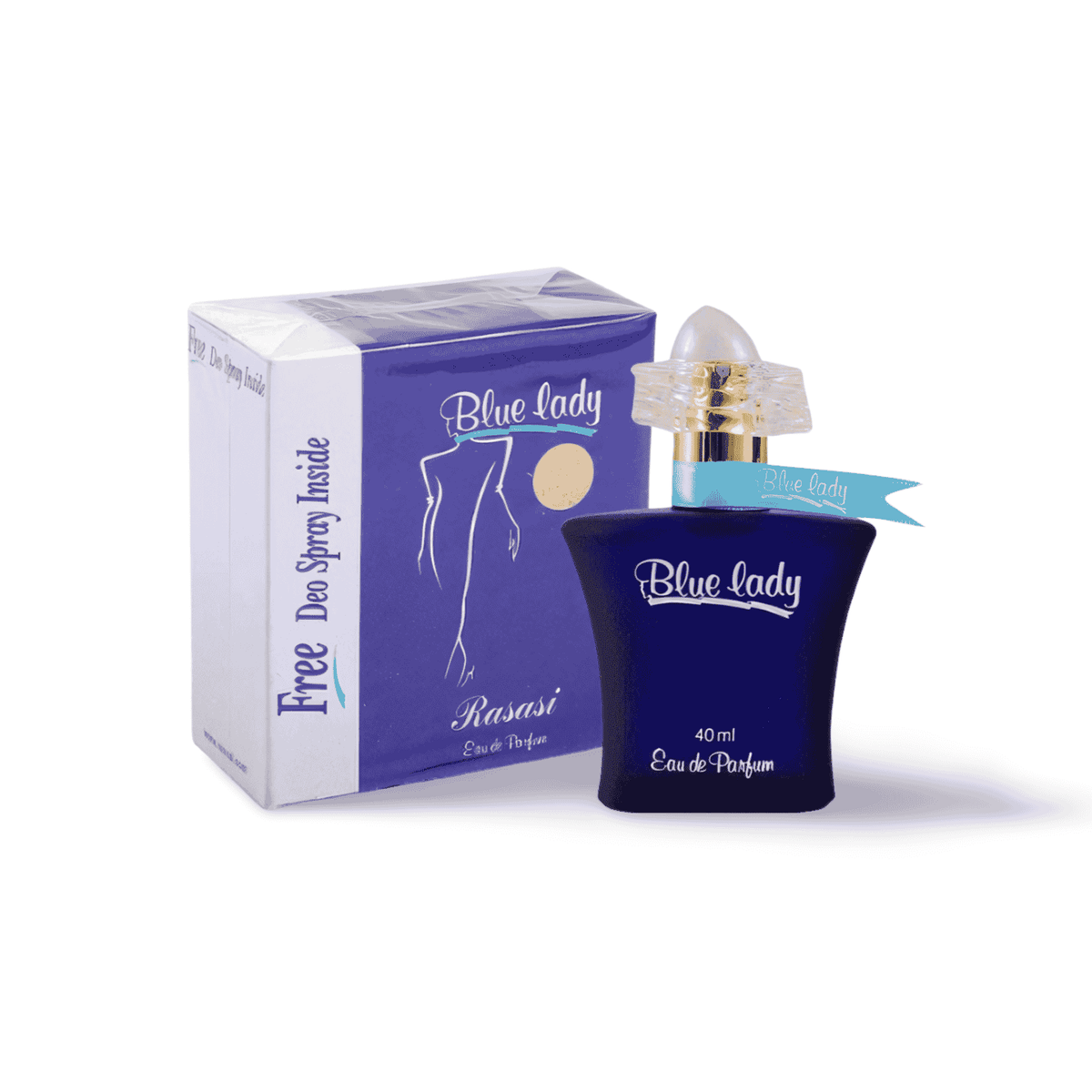 Rasasi Blue Lady Eau de Parfum 40ml – For Women