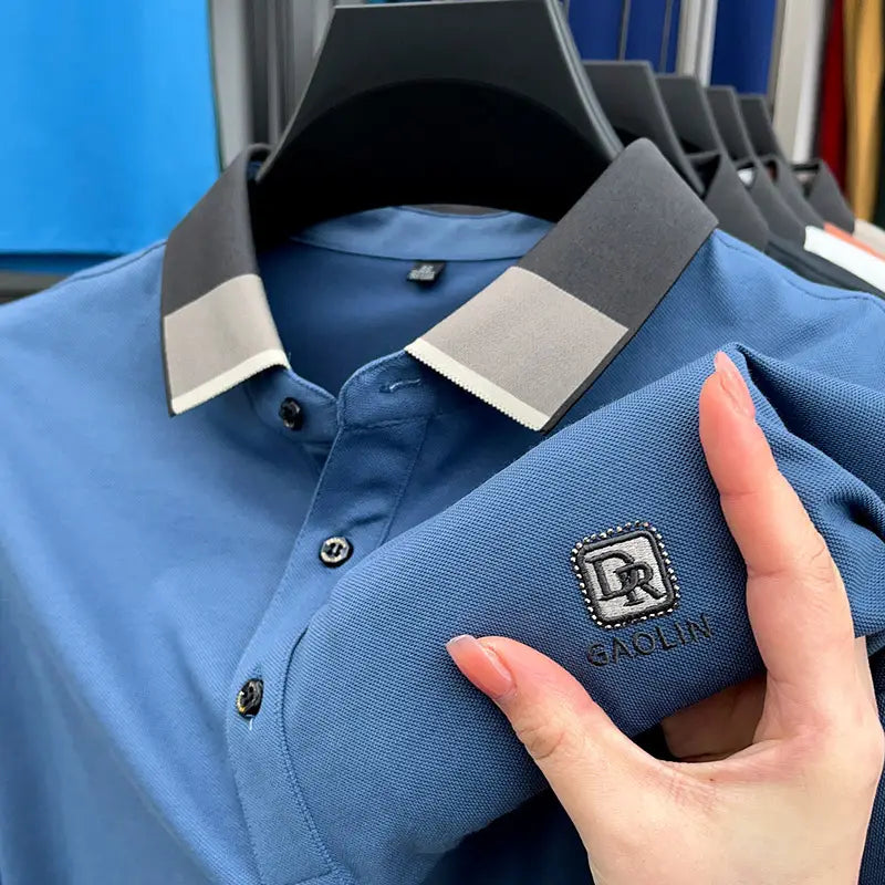 Urban Crest Contrast Collar Polo