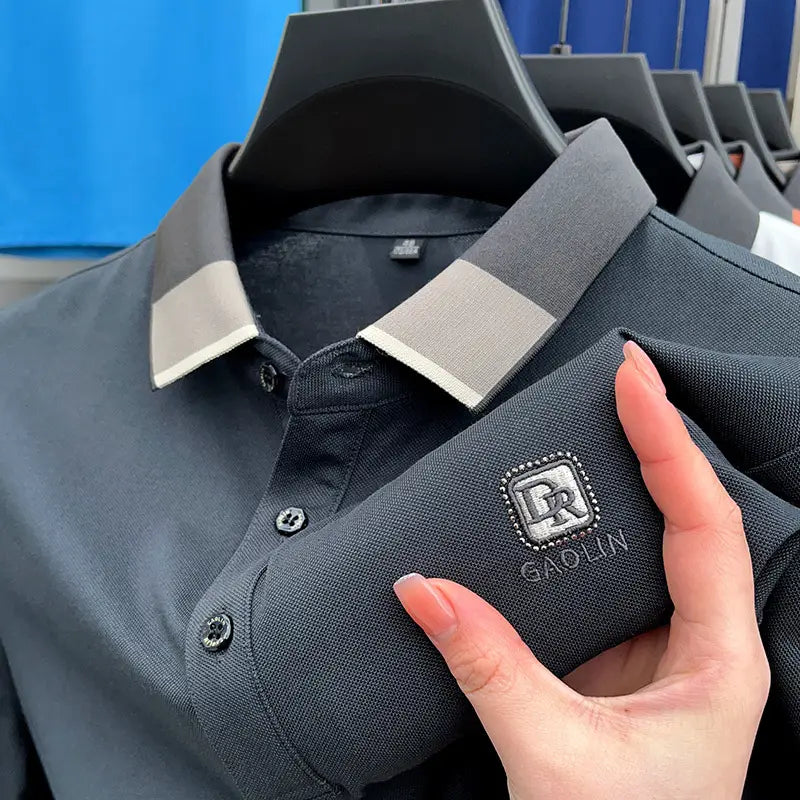 Urban Crest Contrast Collar Polo