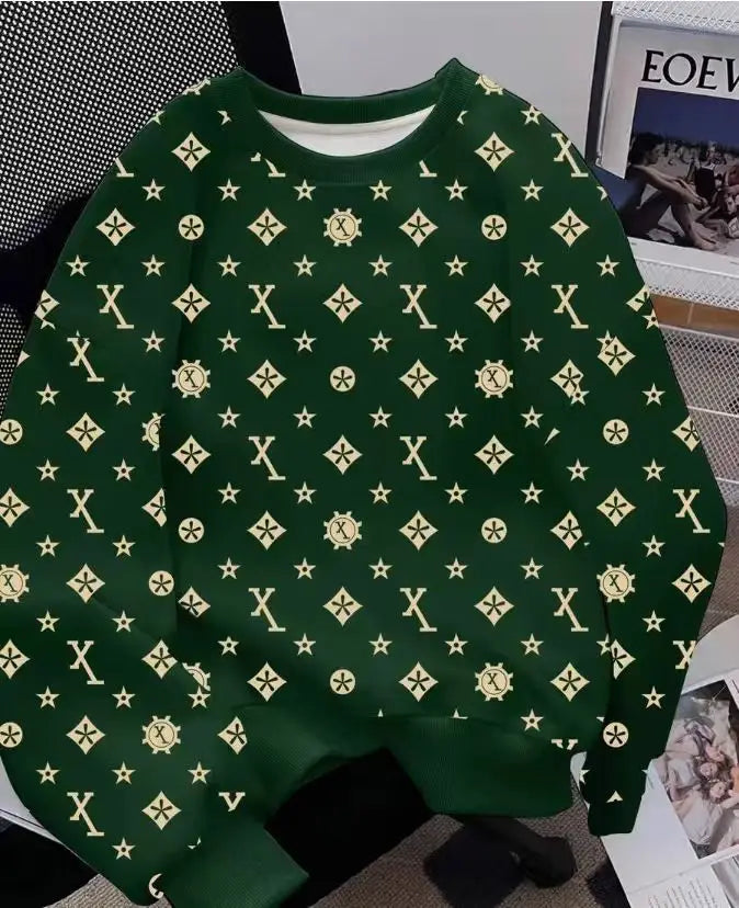 Women’s Star Icon Print Oversized