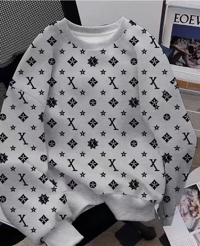 Women’s Star Icon Print Oversized